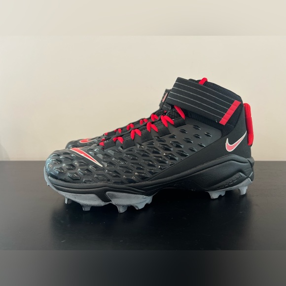 Size 12.5 Nike Force Savage Pro 2 Shark Ohio State PE...